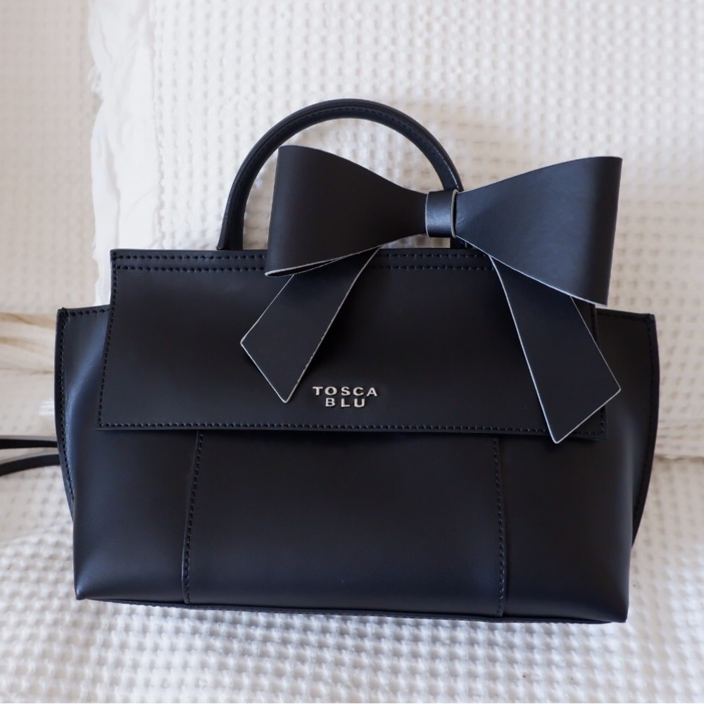 TOSCA BLU LEATHER CROSSBODY PURSE